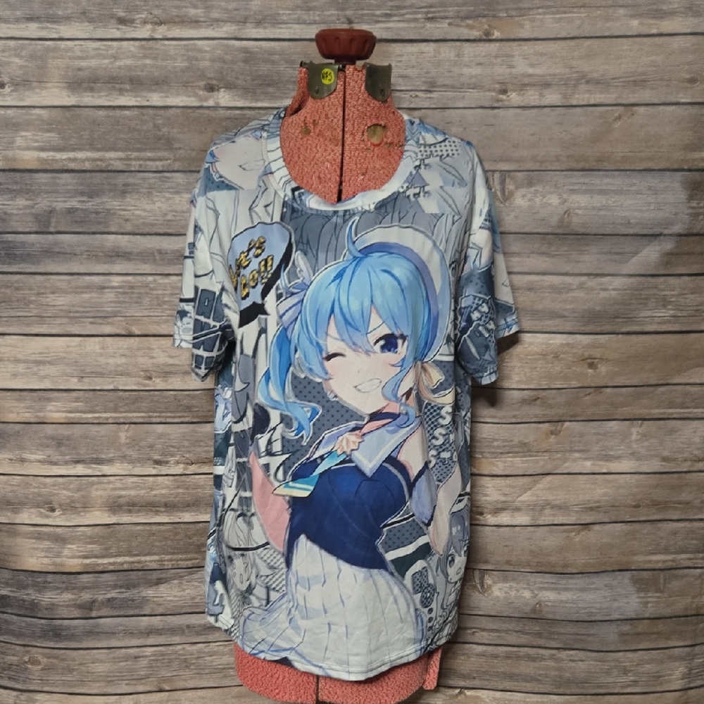 Rare Hoshimachi Suisei Hololive Tee Shirt